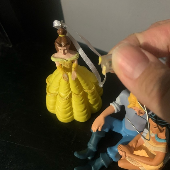 Vintage Disney Princesses Pocahontas & Belle Hallmark Keepsake Ornaments - Picture 2 of 3